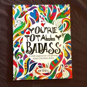 Adult Badass Coloring Book